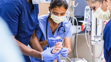 Nursing system saves lives in emergency departments